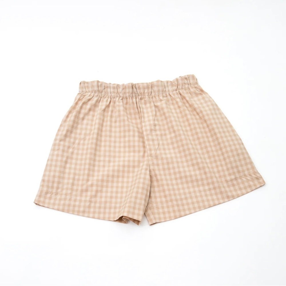 emiko studios gingham hiro shorts 🏁